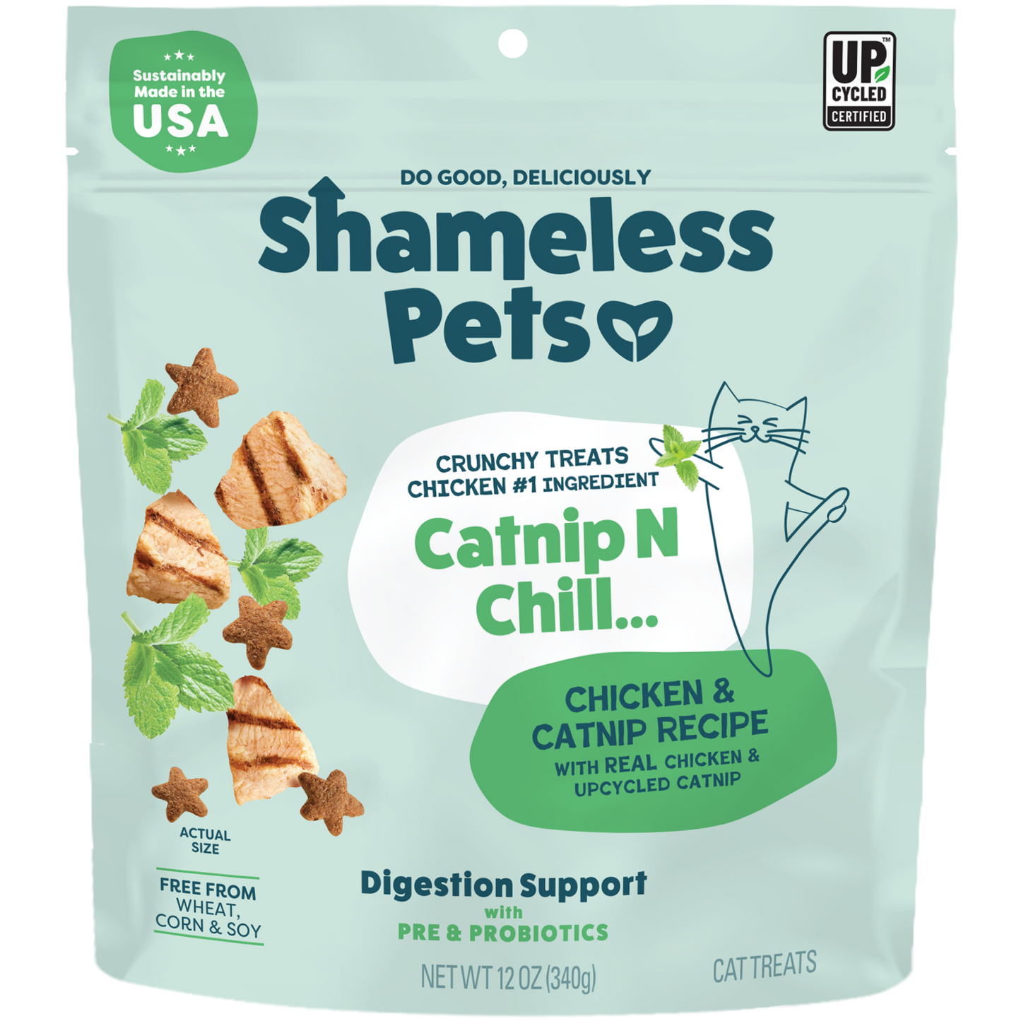Catnip N Chill Chicken 12oz Bag