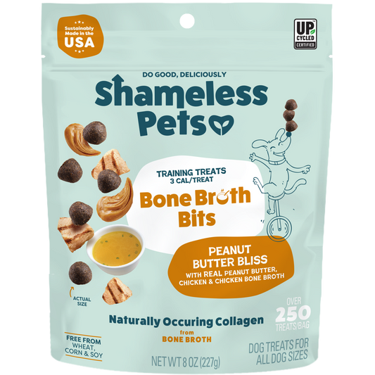 Peanut Butter Bliss Bone Broth Bits 8oz