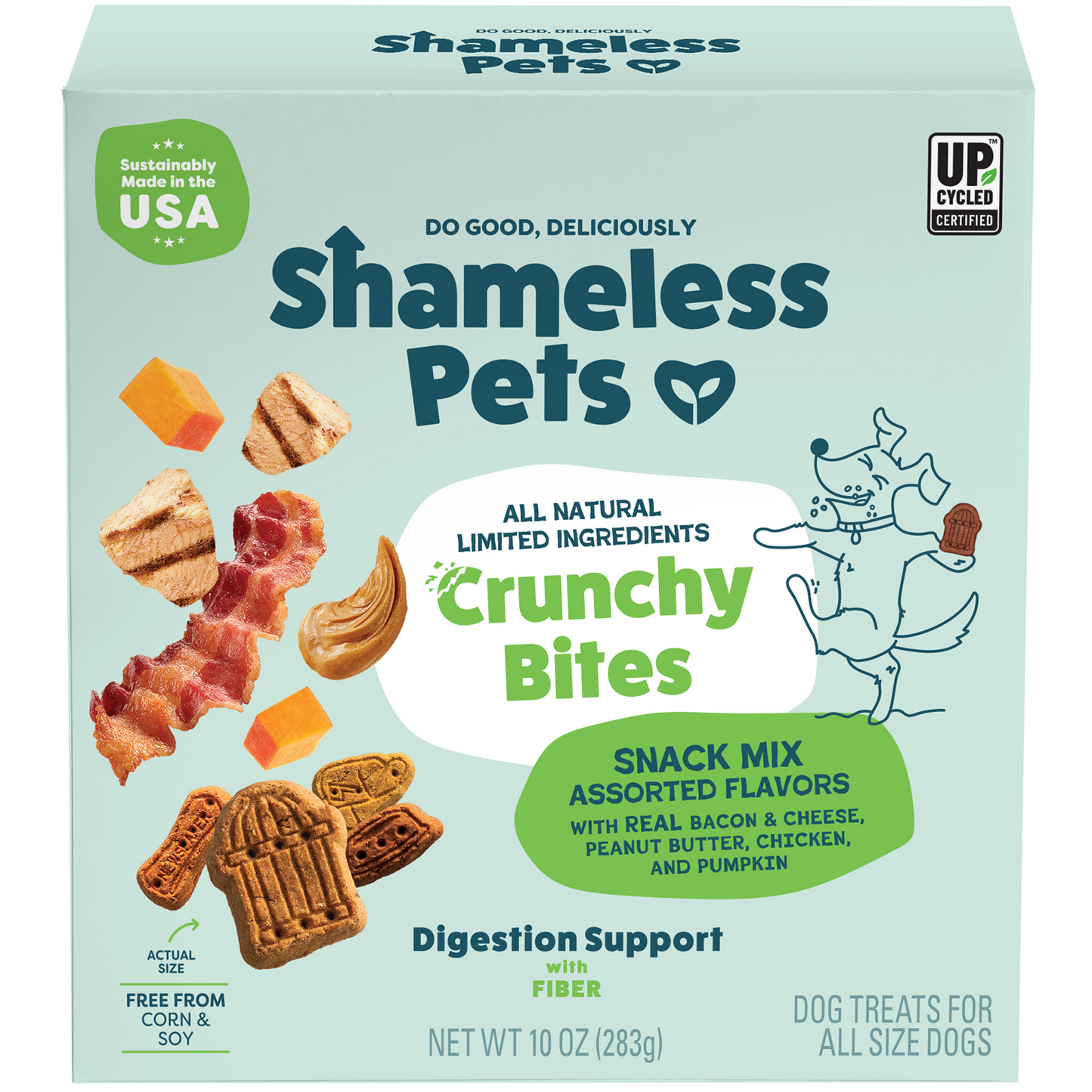 Snack Mix Crunchy Bites Dog Treats 10oz