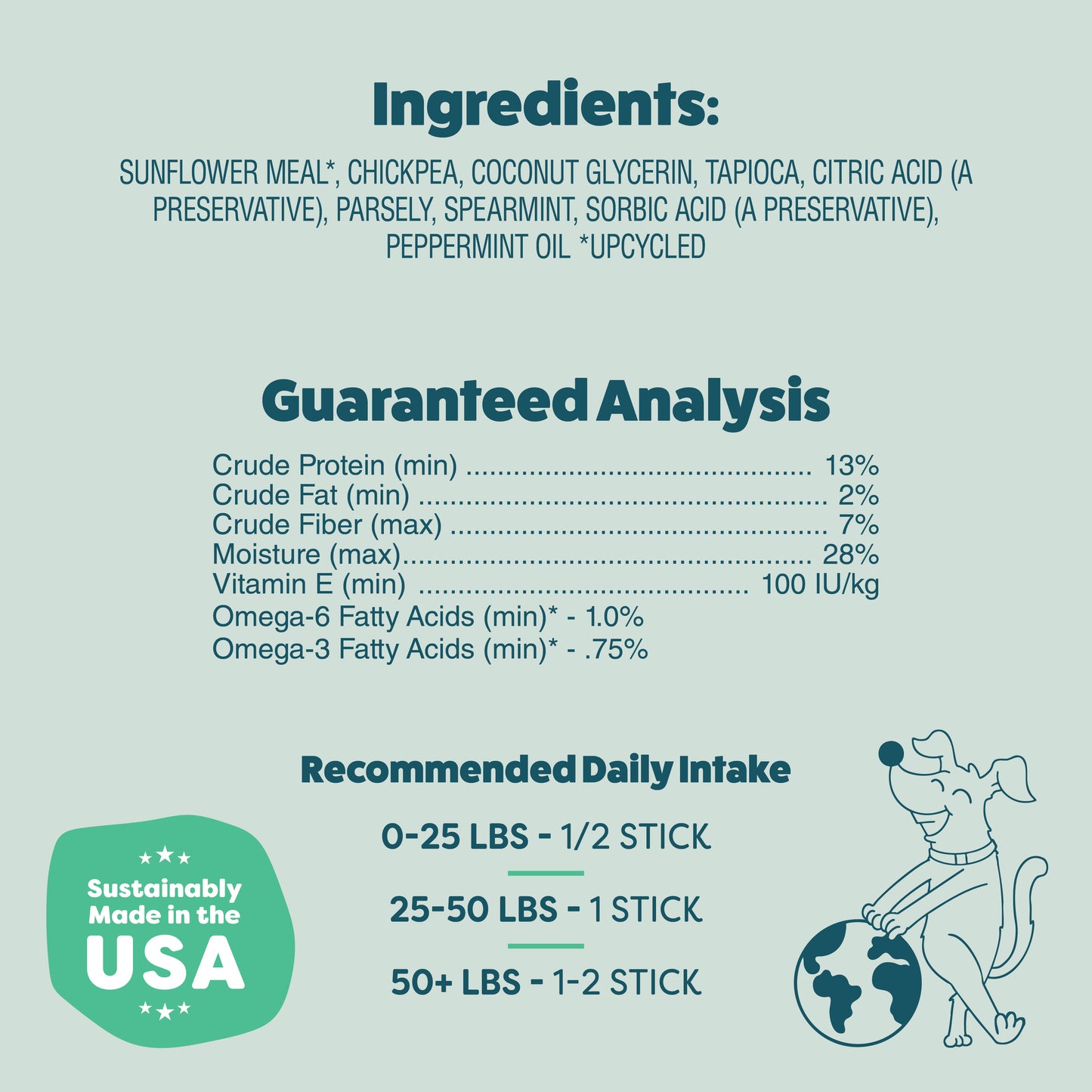 Mighty Mint Dental Sticks 8ct