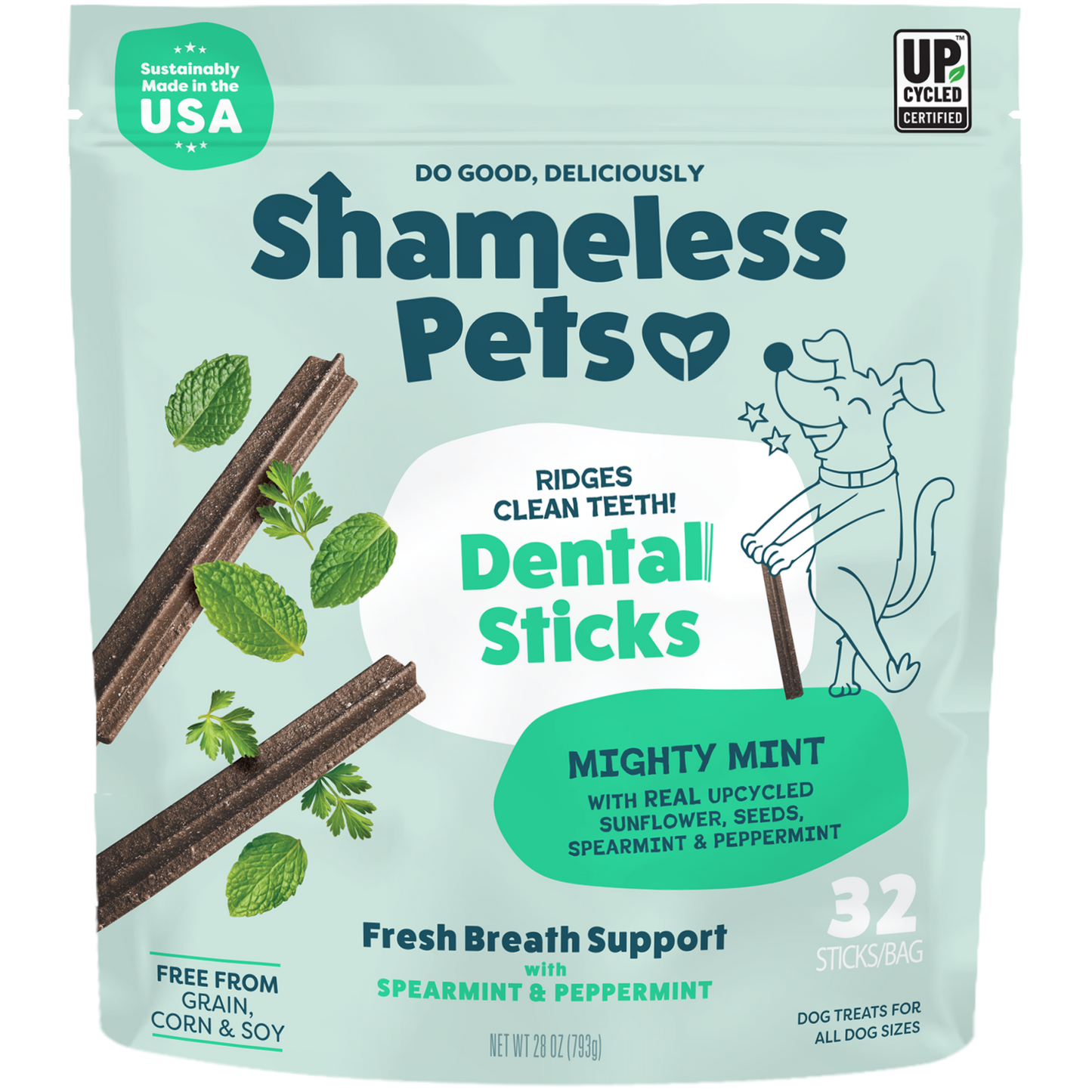 Mighty Mint Dental Sticks 32ct