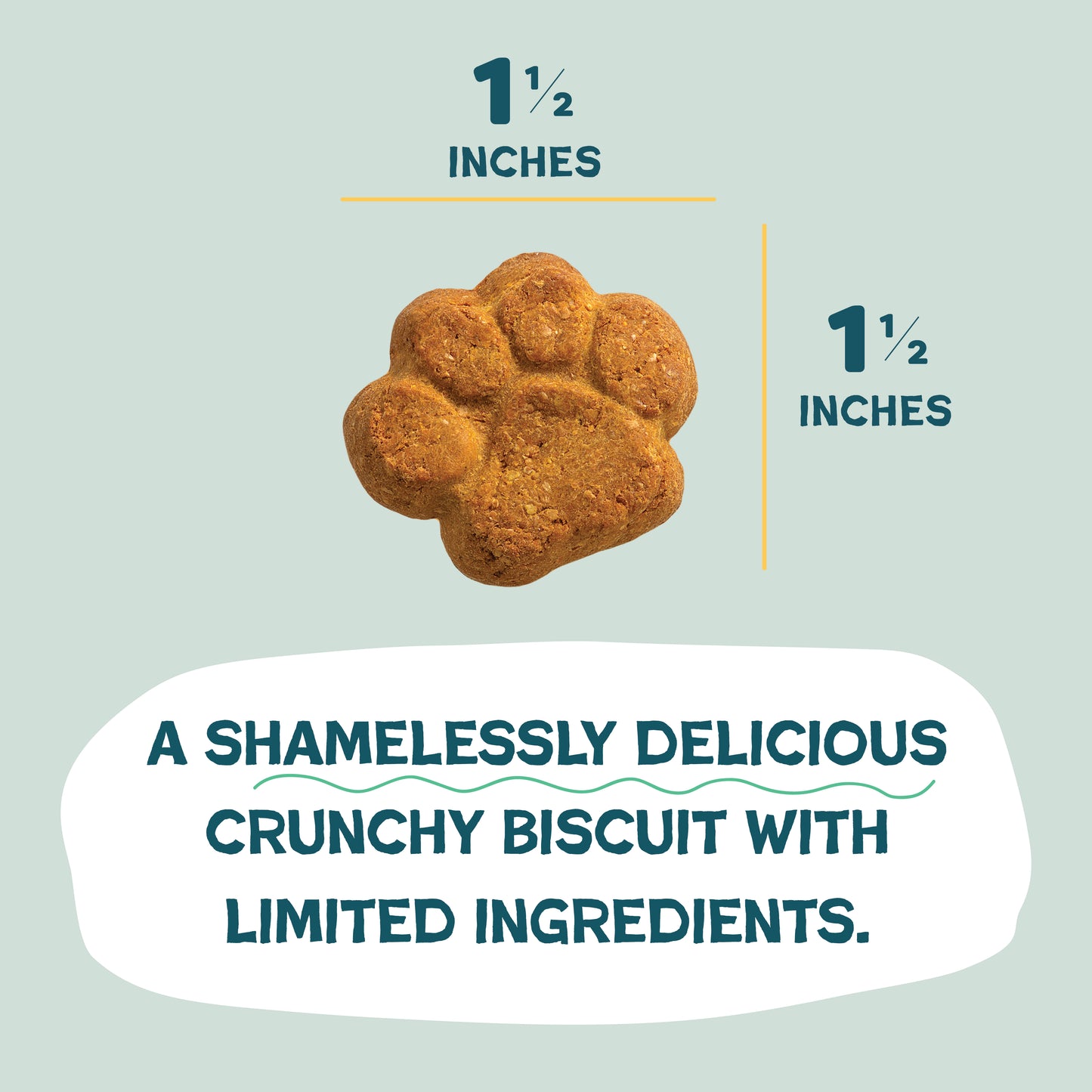 Peanut Butter Split Crunchy Bites Dog Treats 12oz