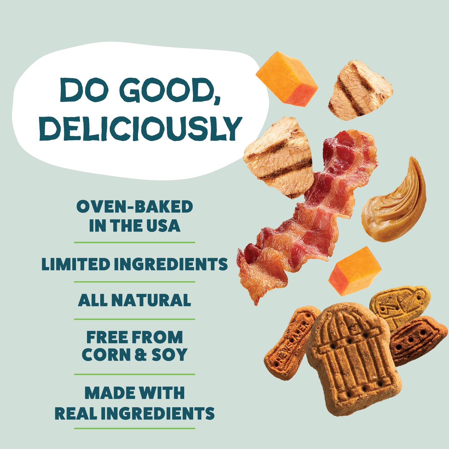 Snack Mix Crunchy Bites Dog Treats 10oz