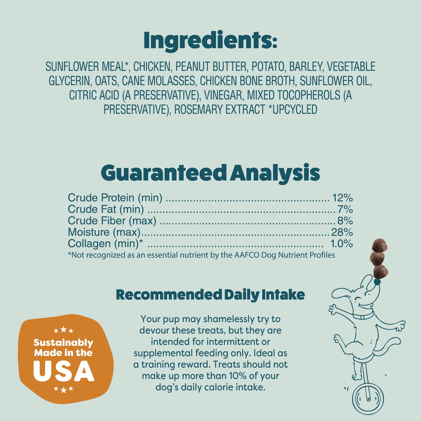 Peanut Butter Bliss Bone Broth Bits 8oz