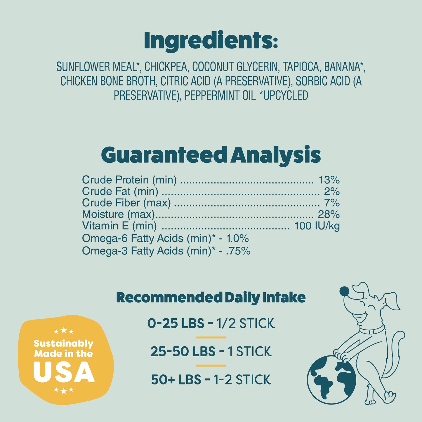Banana Bone-anza Dental Sticks 8ct