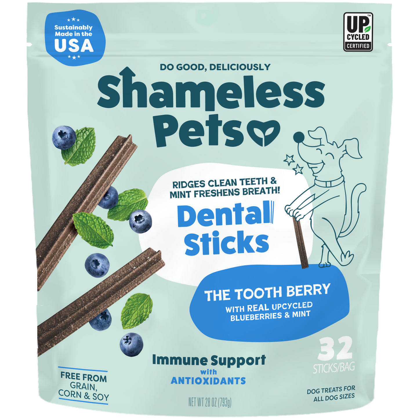 The Tooth Berry Dental Sticks 32ct