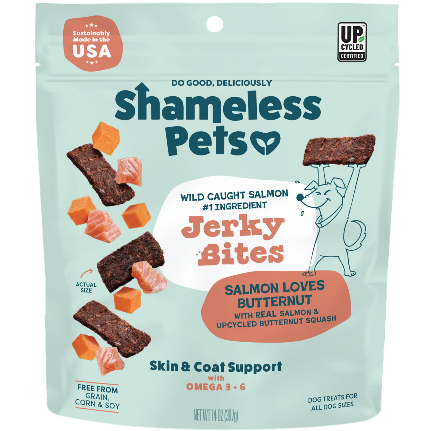 Salmon Loves Butternut Jerky Bites 14oz