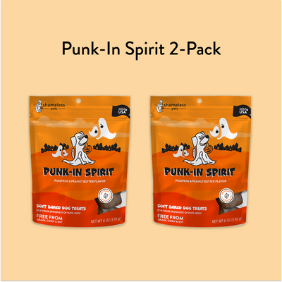 punk in spirit pumpkin and peanut butter halloween upcycled dog treats