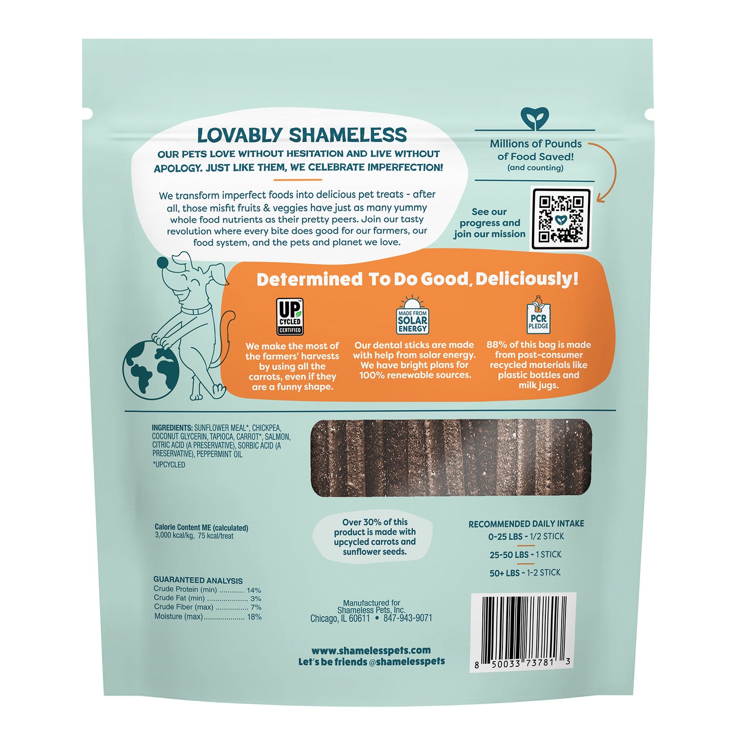 Carrate Chomp Dental Sticks 32ct