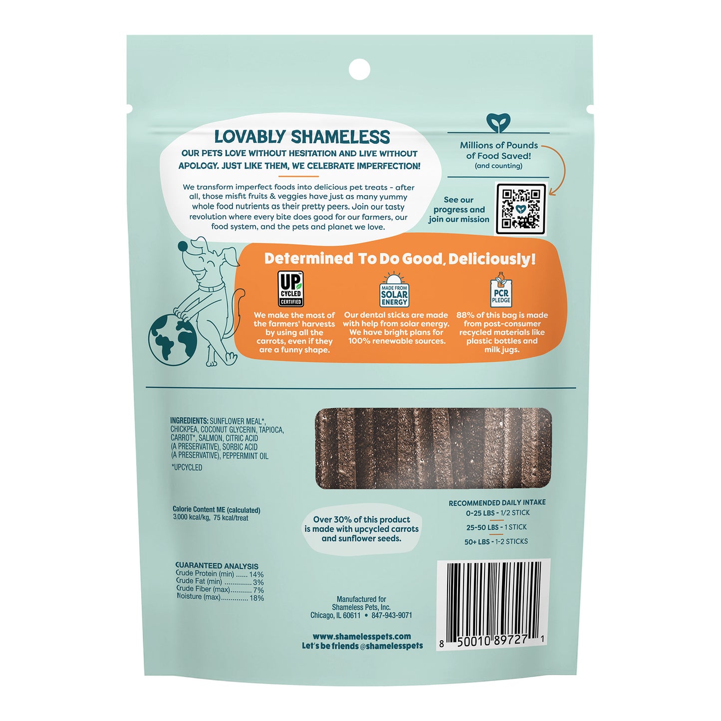 Carrate Chomp Dental Sticks 8ct