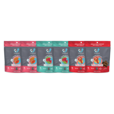 Fish Favorites Crunchy Cat Treats Variety Pack