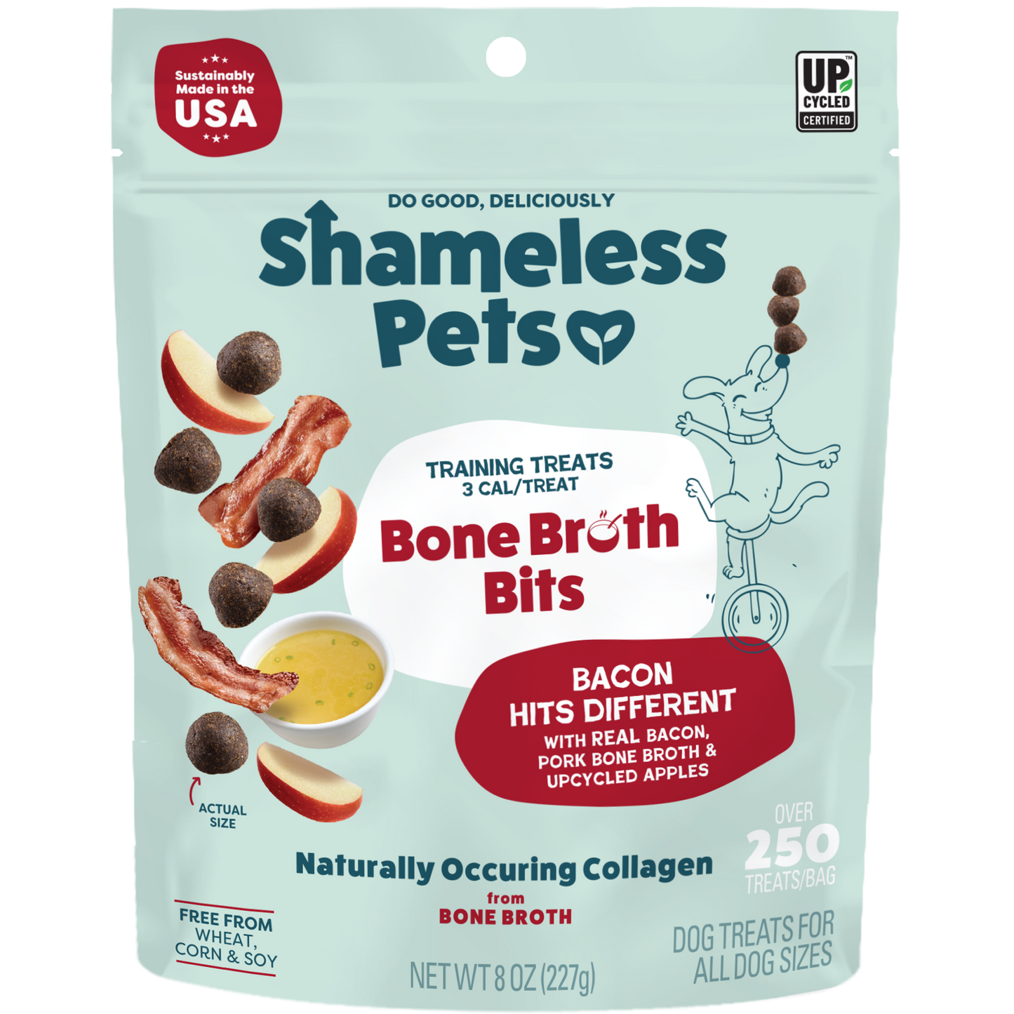 Bacon Hits Different Bone Broth Bits 8oz