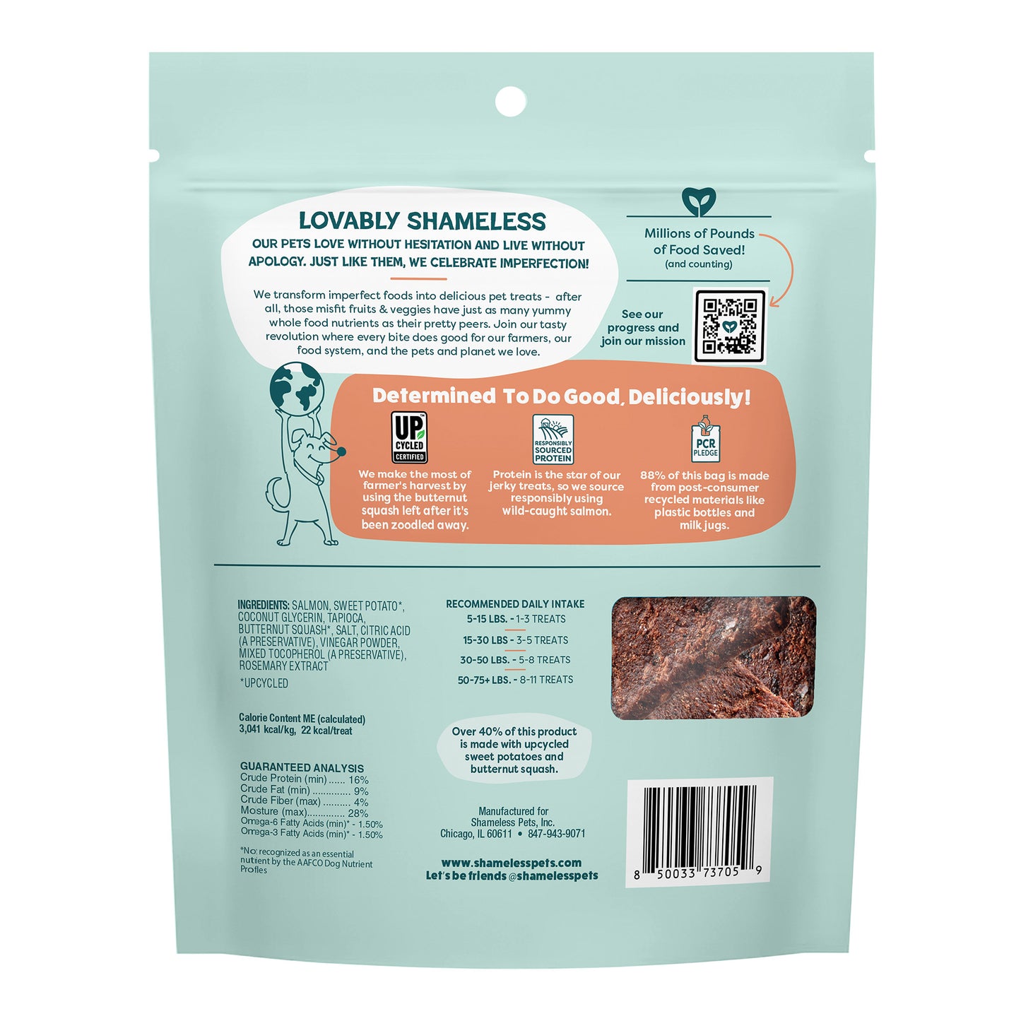 Salmon Loves Butternut Jerky Bites 14oz