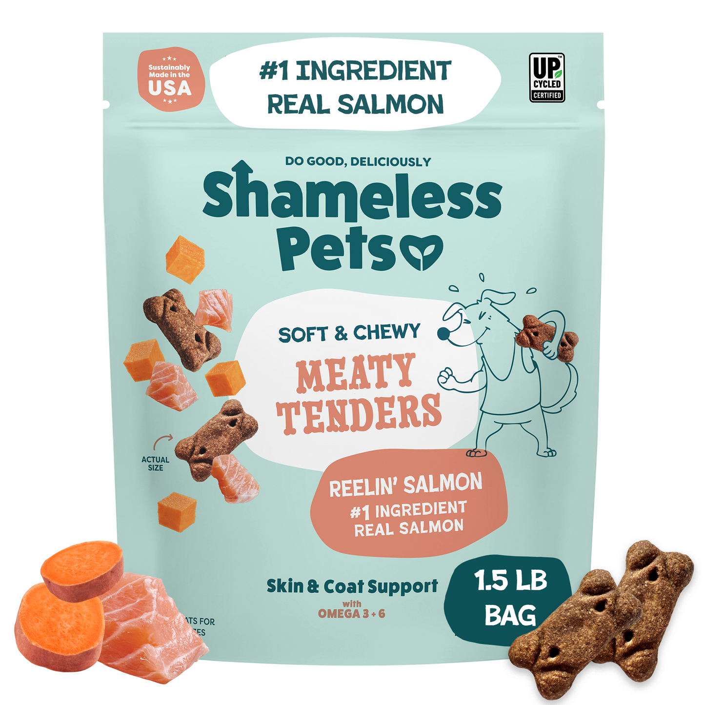 Reelin Salmon Meaty Tenders 24oz
