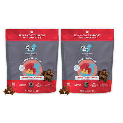 Upcycled Cat Treats with Chicken Lobster and Salmon Shameless Pets