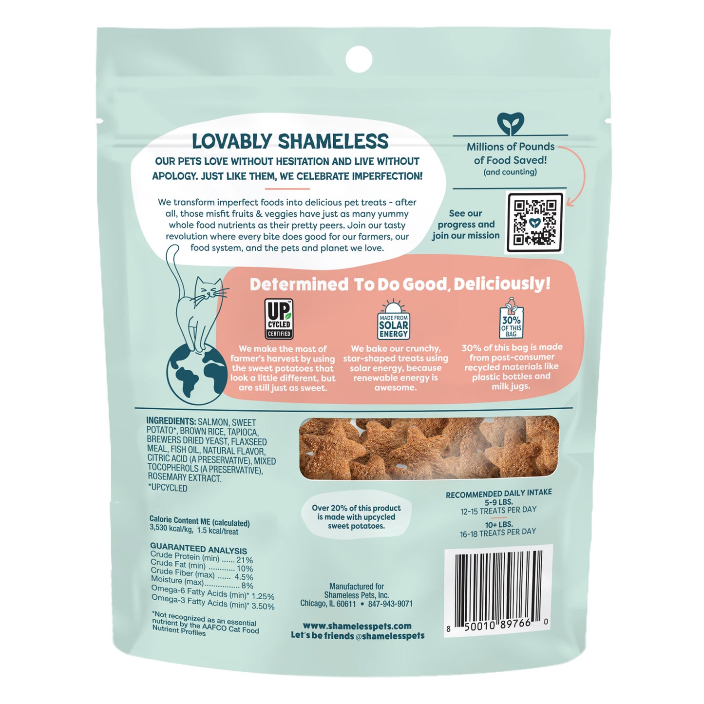 Superstar Crunchers Yam Good Salmon 2.5oz